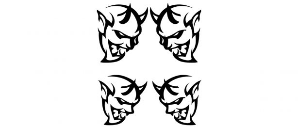 dodge demon decals