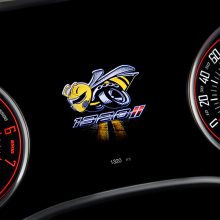 new interpretation of the legendary Dodge Super Bee logo