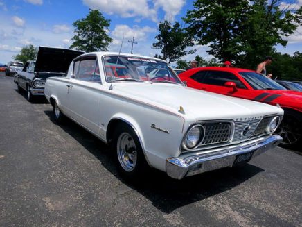 a white vehicle