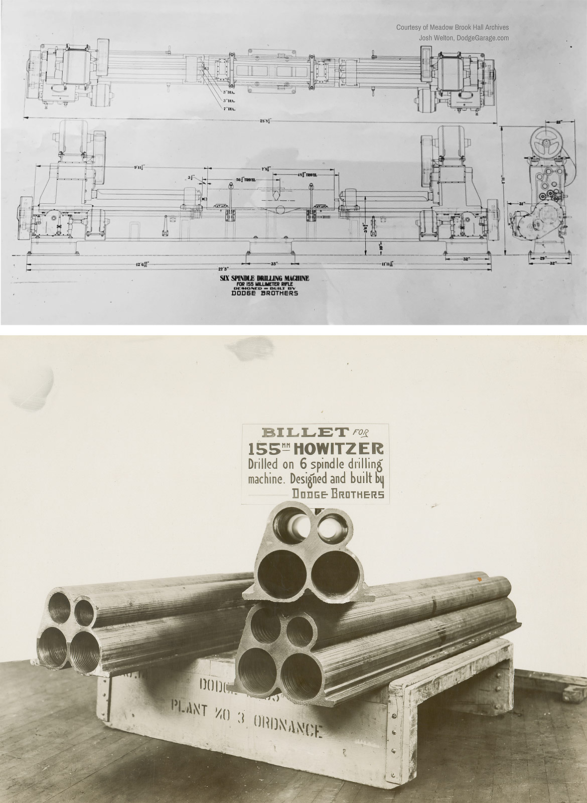 cannon parts and sketches