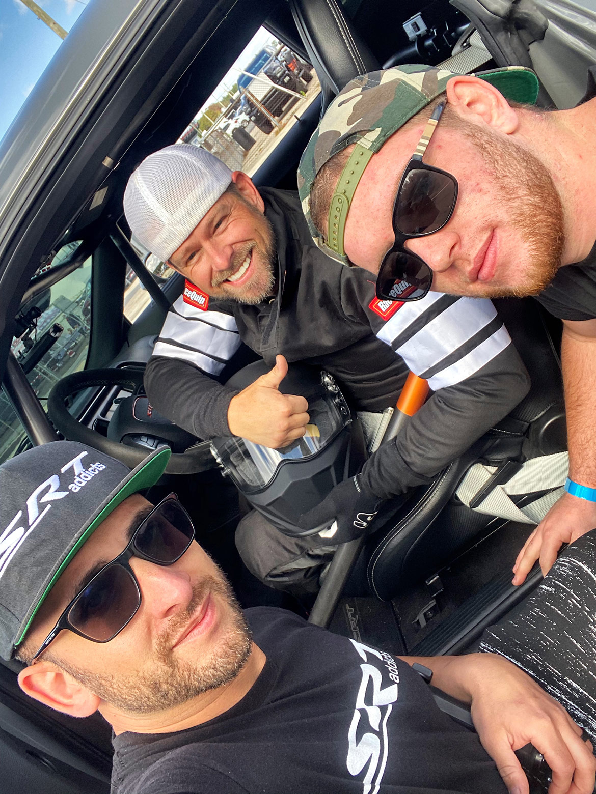 three men