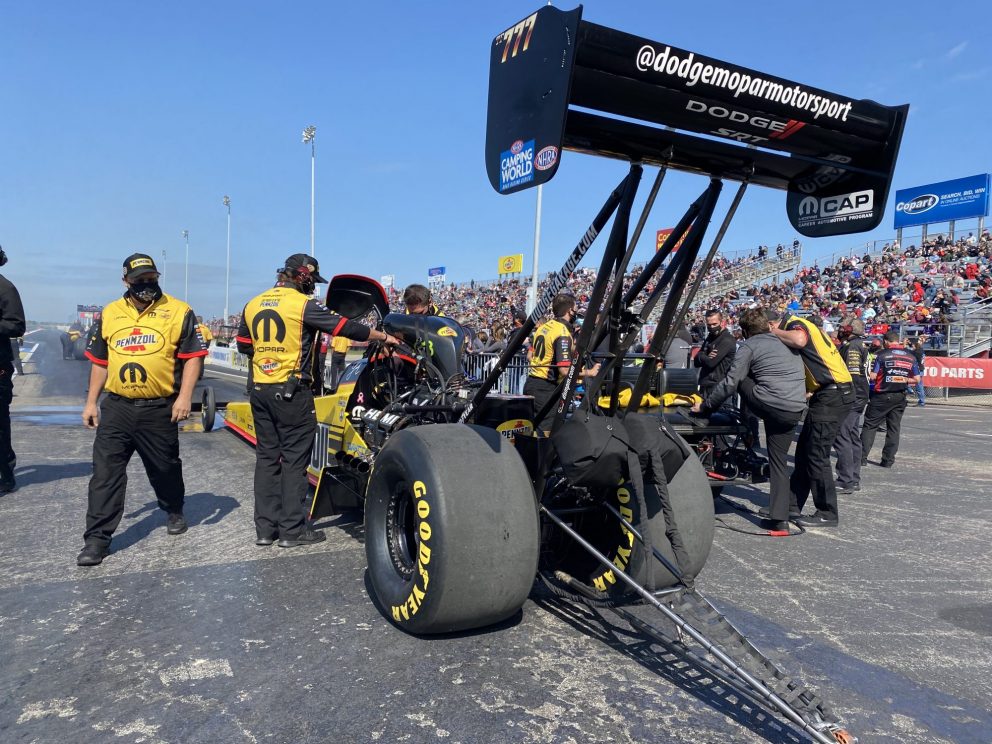 Leah Pruett's Top Fuel Dragster