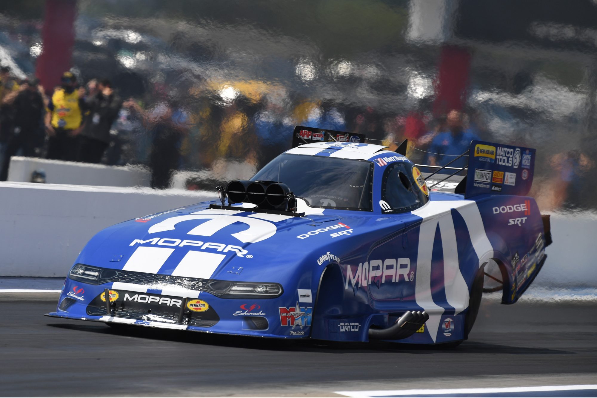 Matt Hagan drag racing