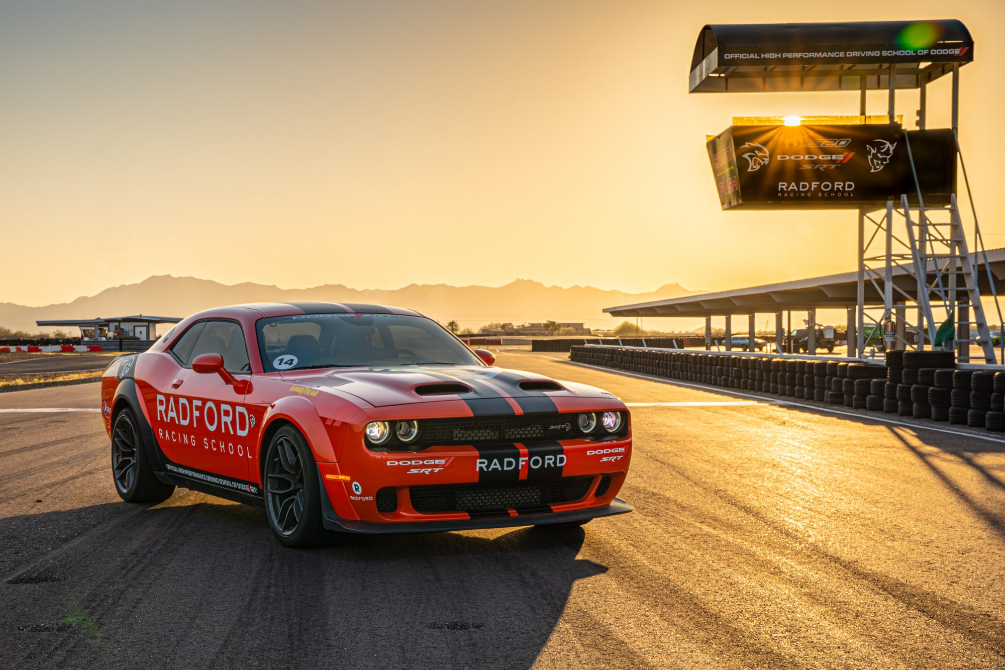 Radford Racing School vehicle