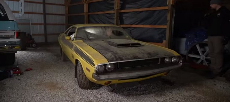 This 1970 Challenger T/A Brought Back From the Dead After 40 Years