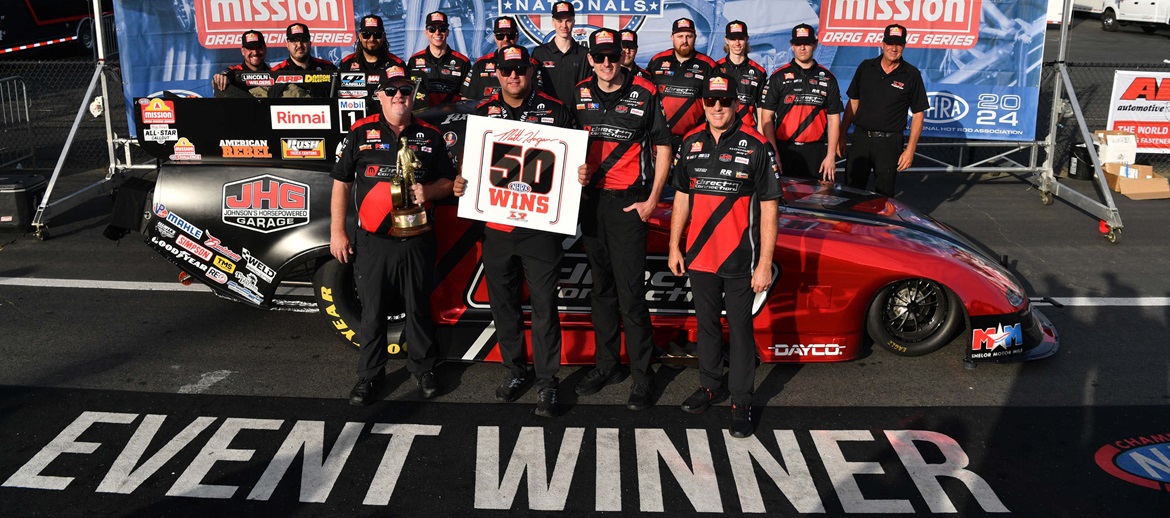 Hagan Captures 50th NHRA Career Win in TSR Direct Connection
