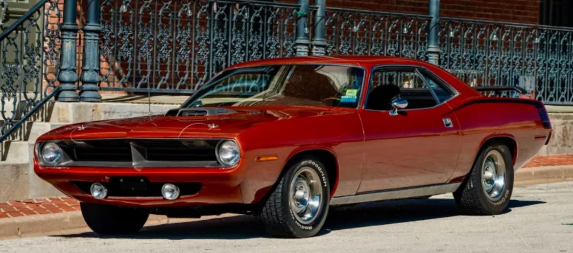 Hotwheels Premium '68 Plymouth Hemi Cuda Burnt Orange 1:64 Scale