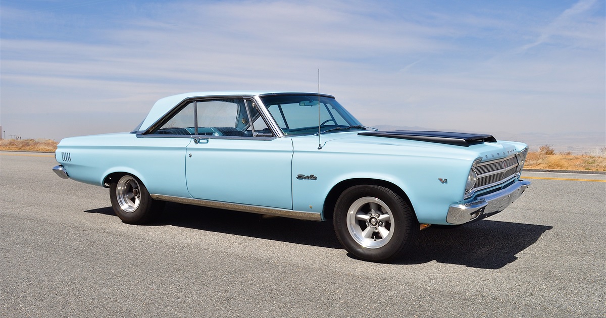 1965 Plymouth Satellite Cross-Ram Wedge | DodgeGarage