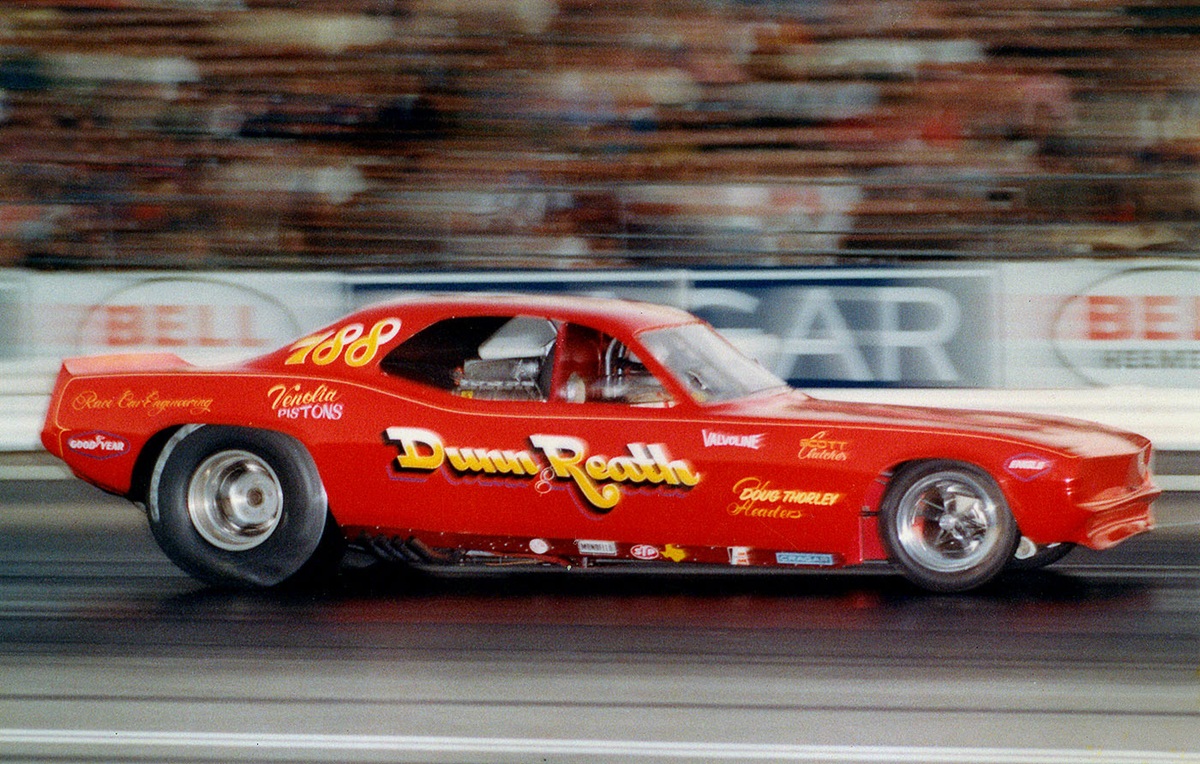 RACING CHAMPIONS JIM DUNN RACING 50TH ANNIVERSARY NHRA FUNNY