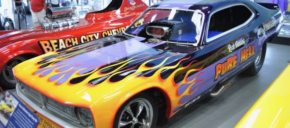 Inside the Lions Automobilia Museum