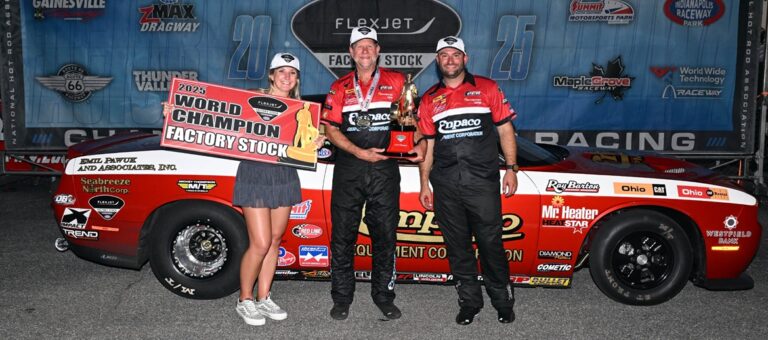 Mark Pawuk&#8217;s Challenger Drag Pak Claims Another NHRA Factory Stock Showdown World Championship image