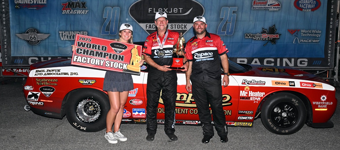 Mark Pawuk's Challenger Drag Pak Claims Another NHRA Factory Stock