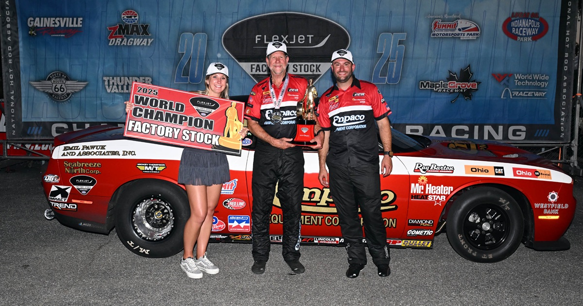 Mark Pawuk's Challenger Drag Pak Claims Another NHRA Factory Stock