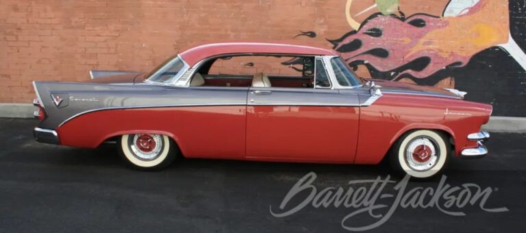 1956 Dodge Custom Royal Lancer Rolls into Barrett-Jackson image