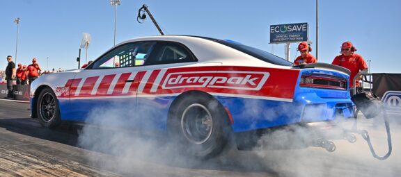 All-New Dodge Charger Drag Pak Blasts Down the Track