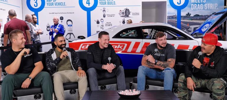 V8 HEMI<sup class="realign superscript">&reg;</sup> Coming Back?! | Dodge CEO Answers LIVE at SEMA 2025 | Badassador Podcast Episode 1 image