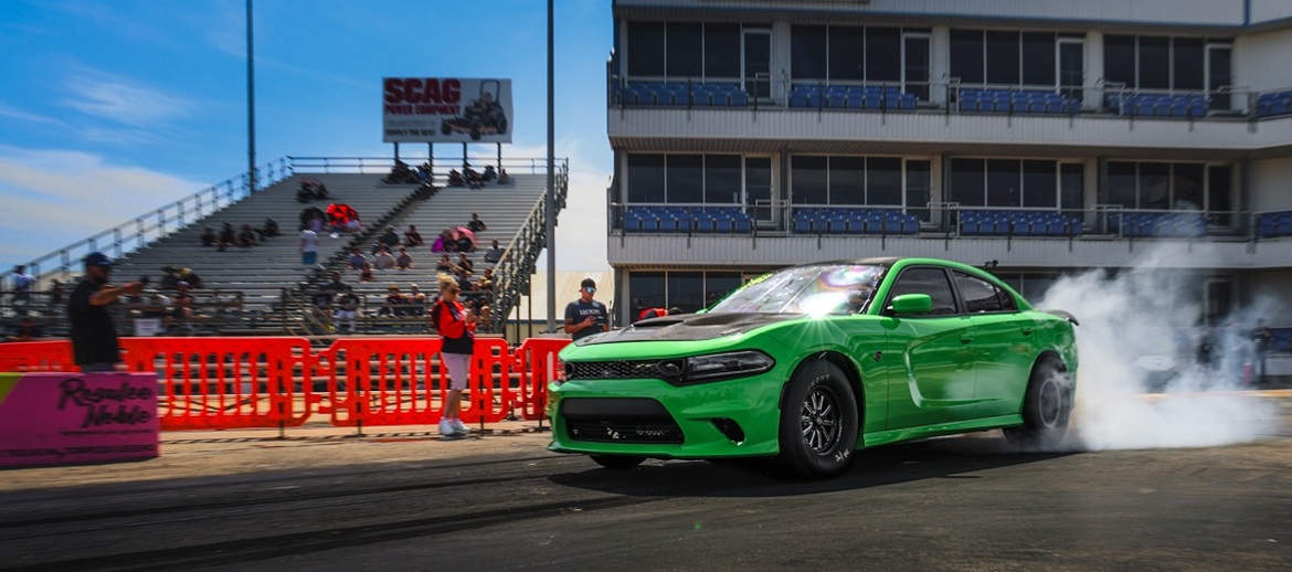 Zdung Ho Sets Then Smashes Dodge Charger SRT® Hellcat World Record
