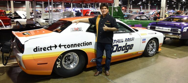 NHRA Legend Paul Rossi Debuts New Dodge Challenger Super Stock Racecar image