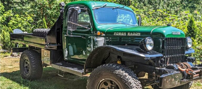Vintage Power Wagon Gets Modern Muscle With Cummins 4BT Restomod image