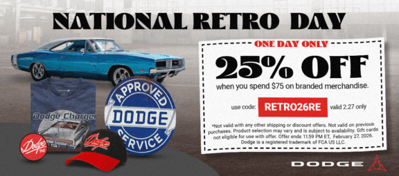 Celebrate National Retro Day in Classic Dodge Style