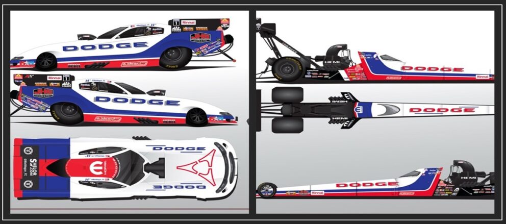 First Look: Tony Stewart Racing Drivers Pruett, Hagan Share Sneak Peek of New Dodge Liveryimage